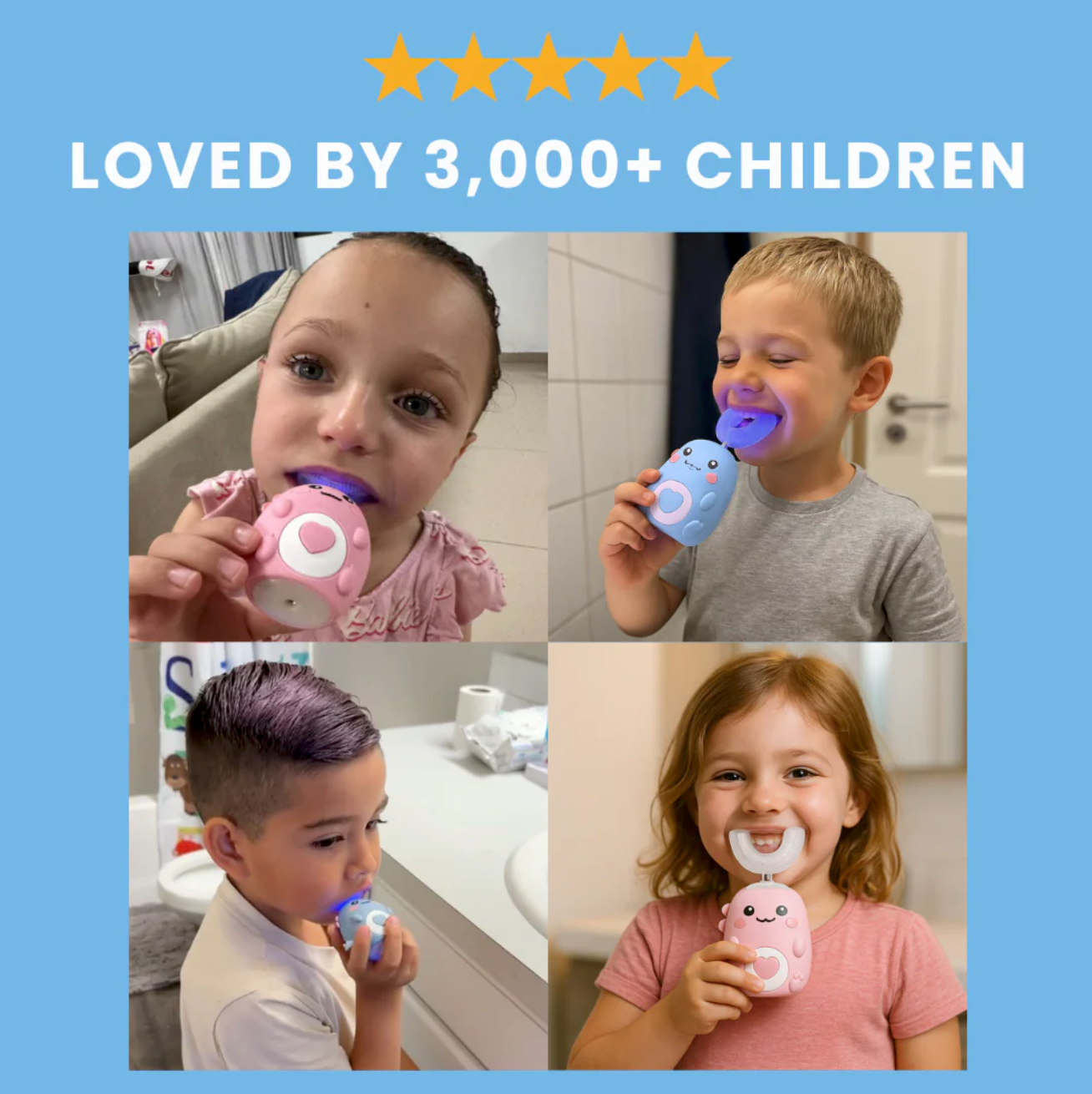 WonderNest™ U-Shaped Ultrasonic Toothbrush