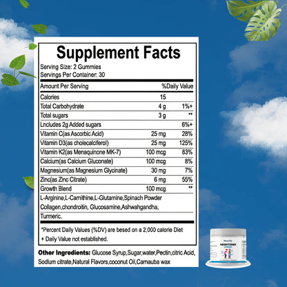 WonderNest Heightener Gummies